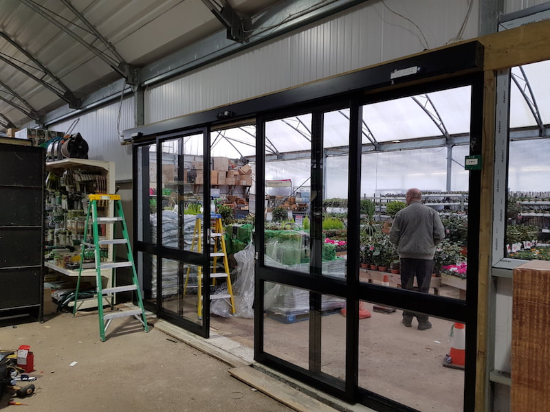 Automatic commercial doors in Northampton 