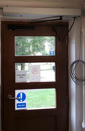 Manual door repairs in Northampton